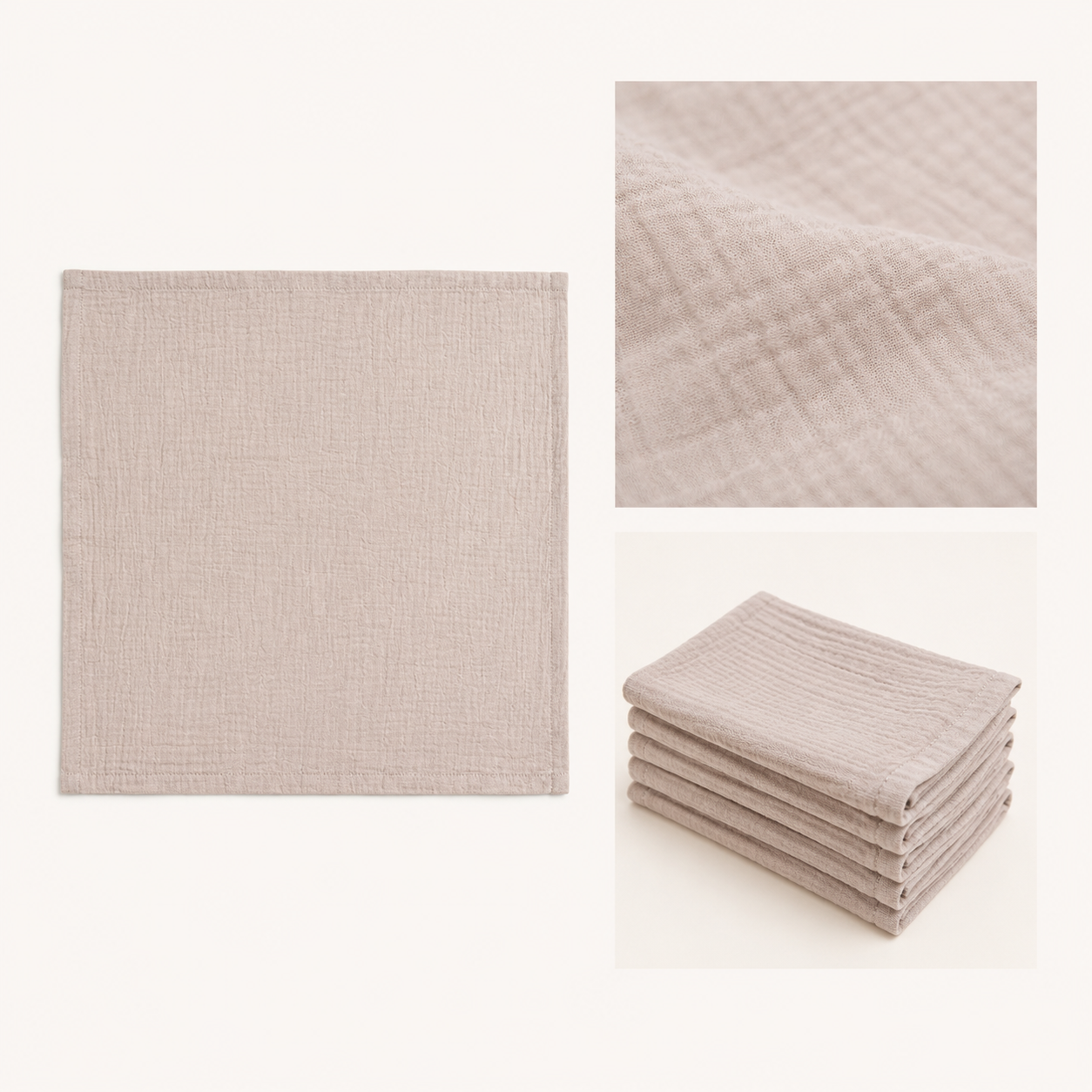 Muslin doeken (set van 5!)