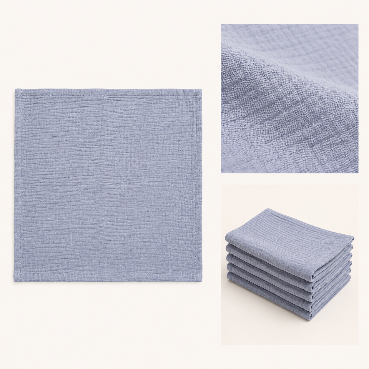Muslin doeken (set van 5!)