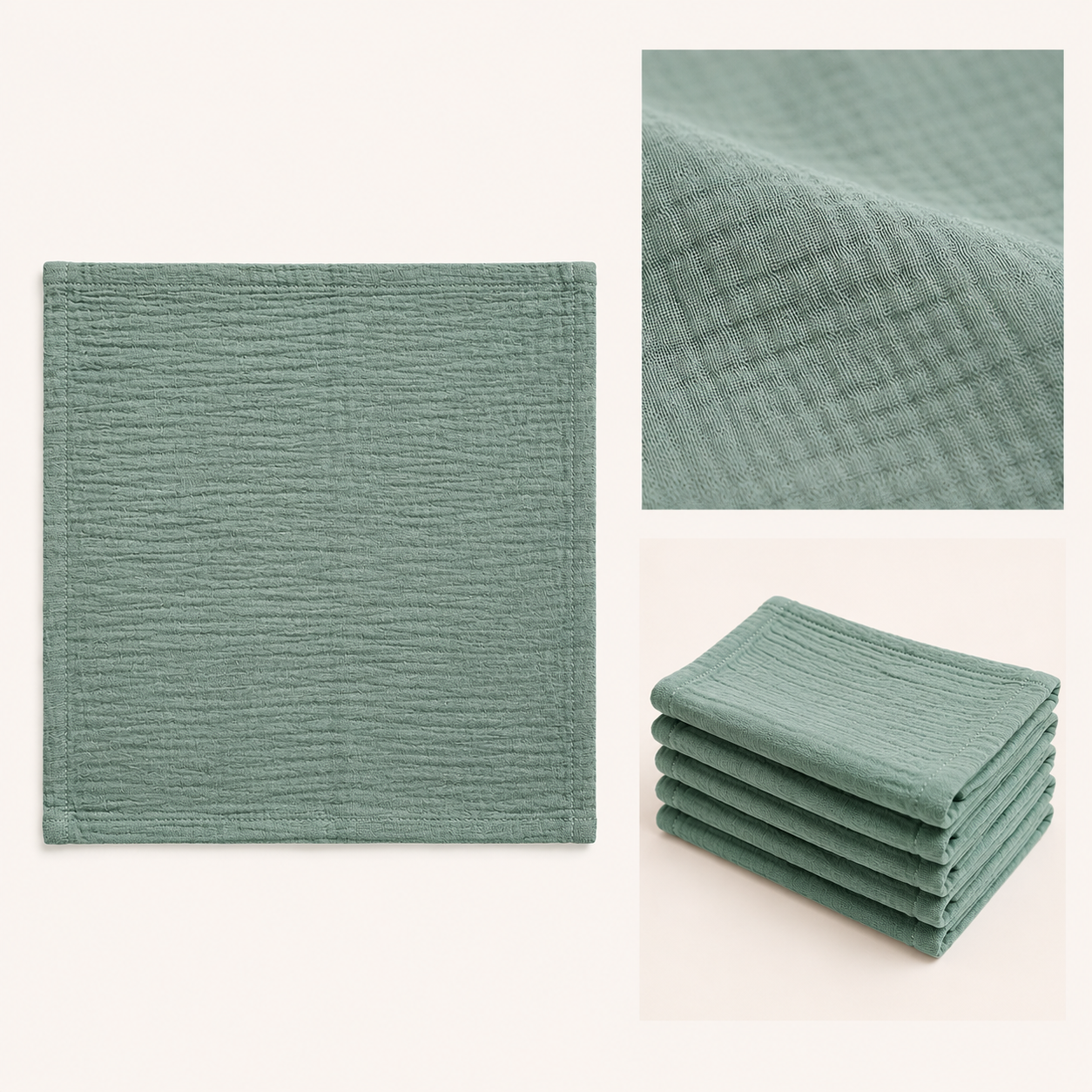 Muslin doeken (set van 5!)